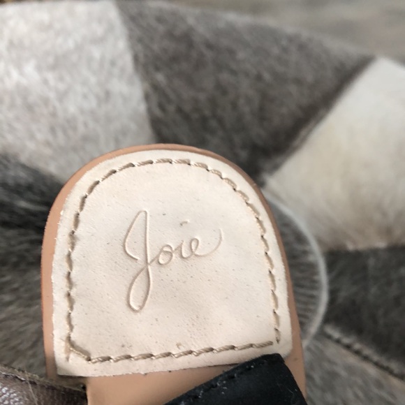 Joie Suede Ankle Strap Sandals Size 6 - Picture 4 of 5